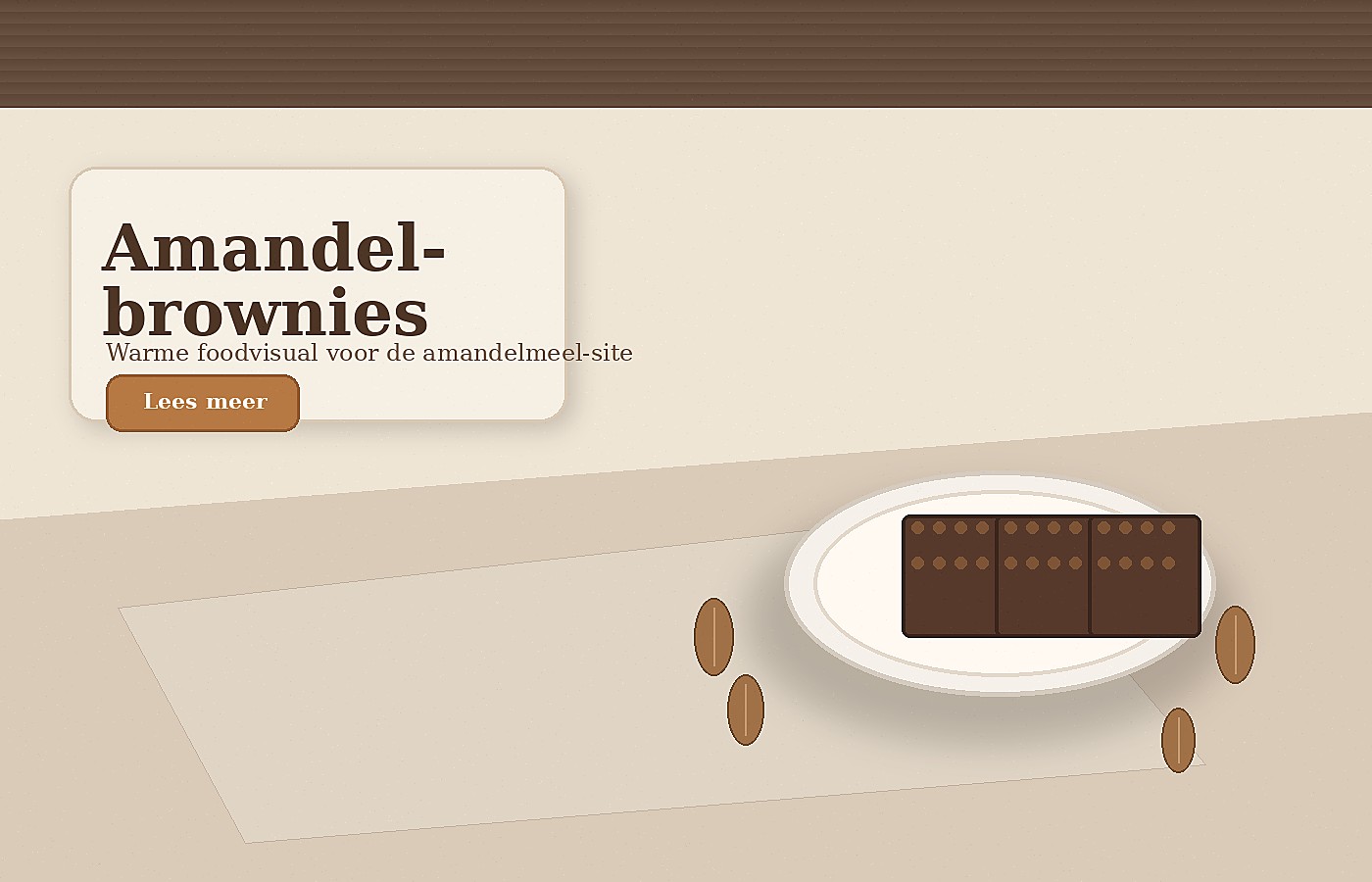 Amandelbrownies