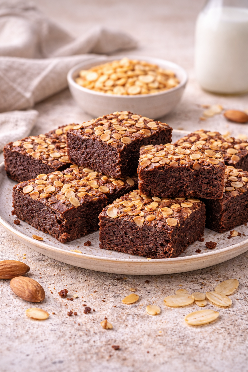 Bakken met amandelmeel