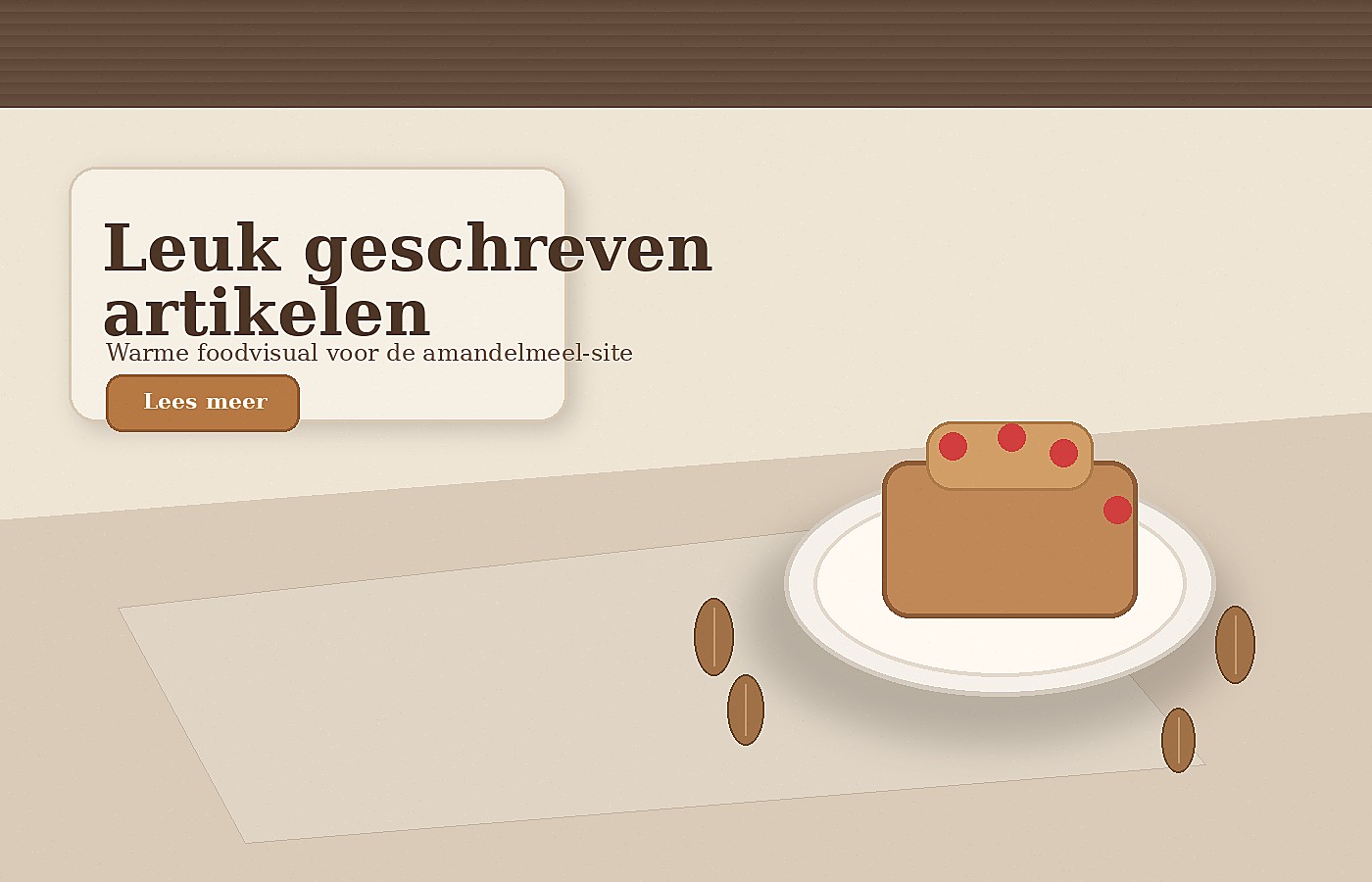 Artikelen over amandelmeel