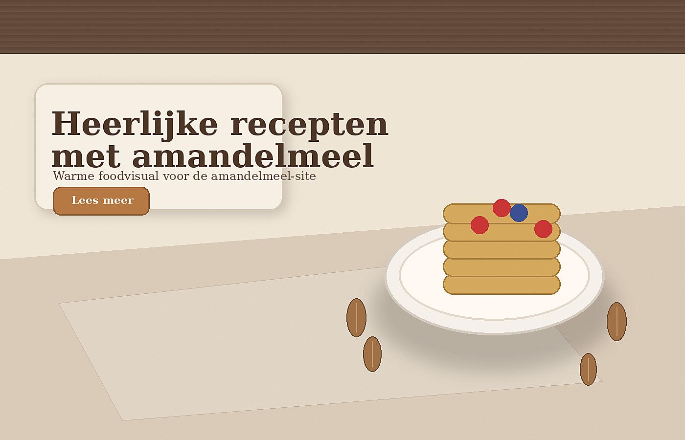 Recepten met amandelmeel