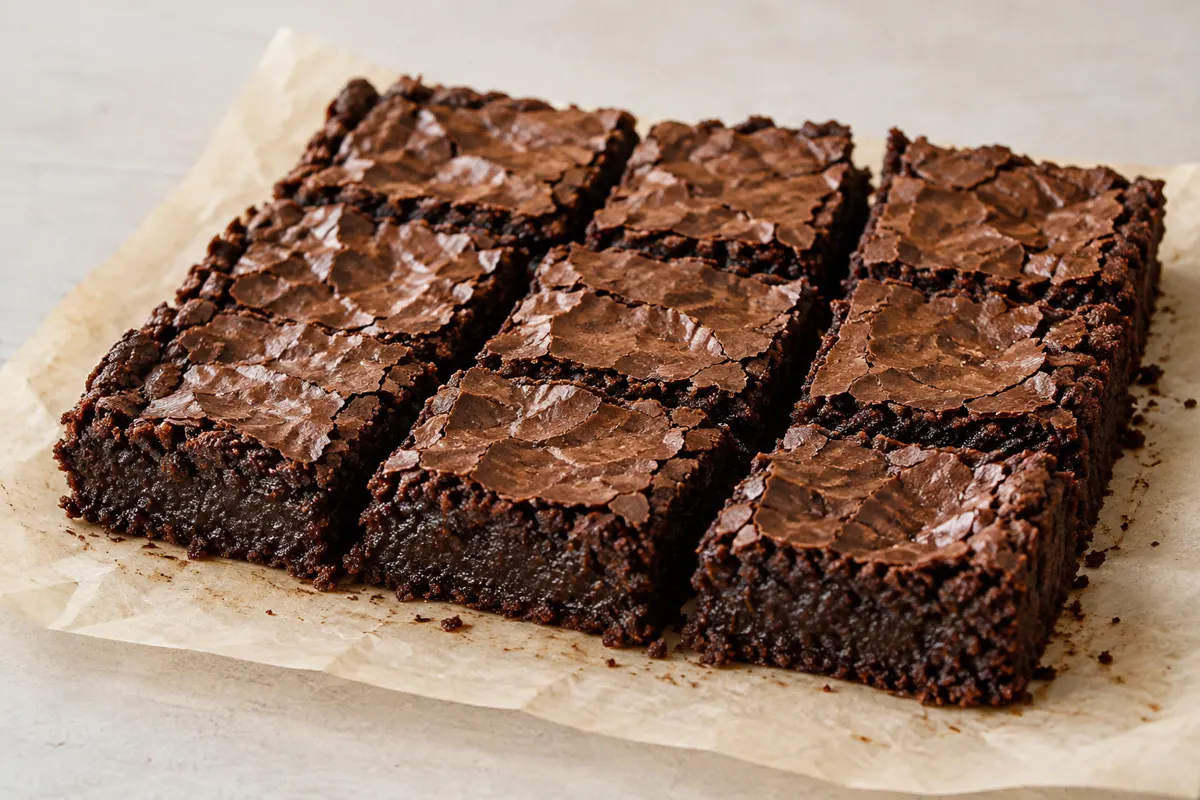 Fudgy amandelbrownies