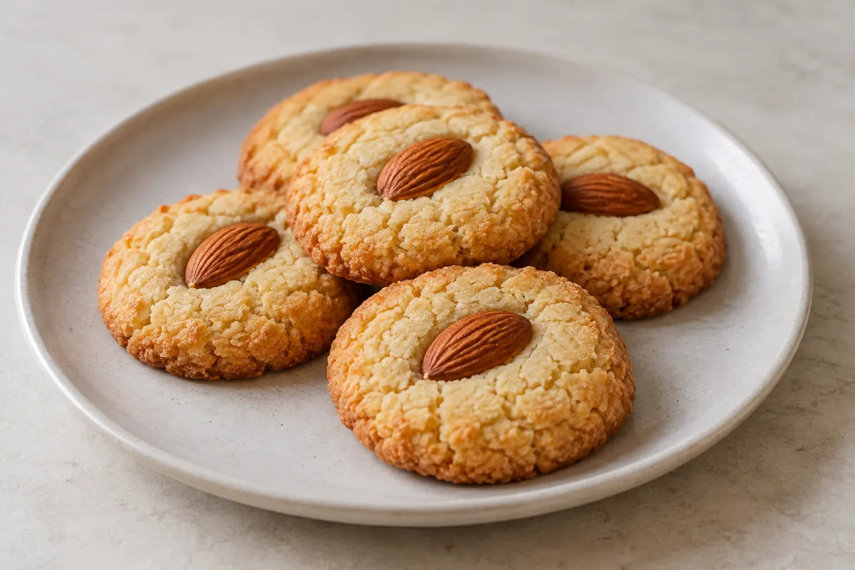 Krokante amandelkoekjes