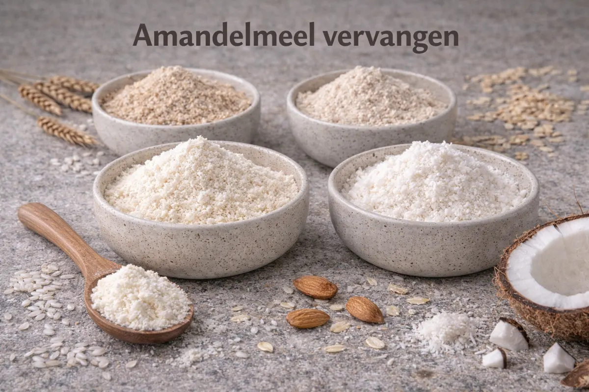 Amandelmeel vs tarwebloem: 7 verschillen op een rij