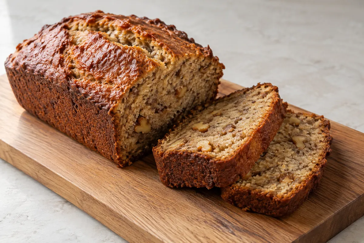 Bananenbrood met amandelmeel