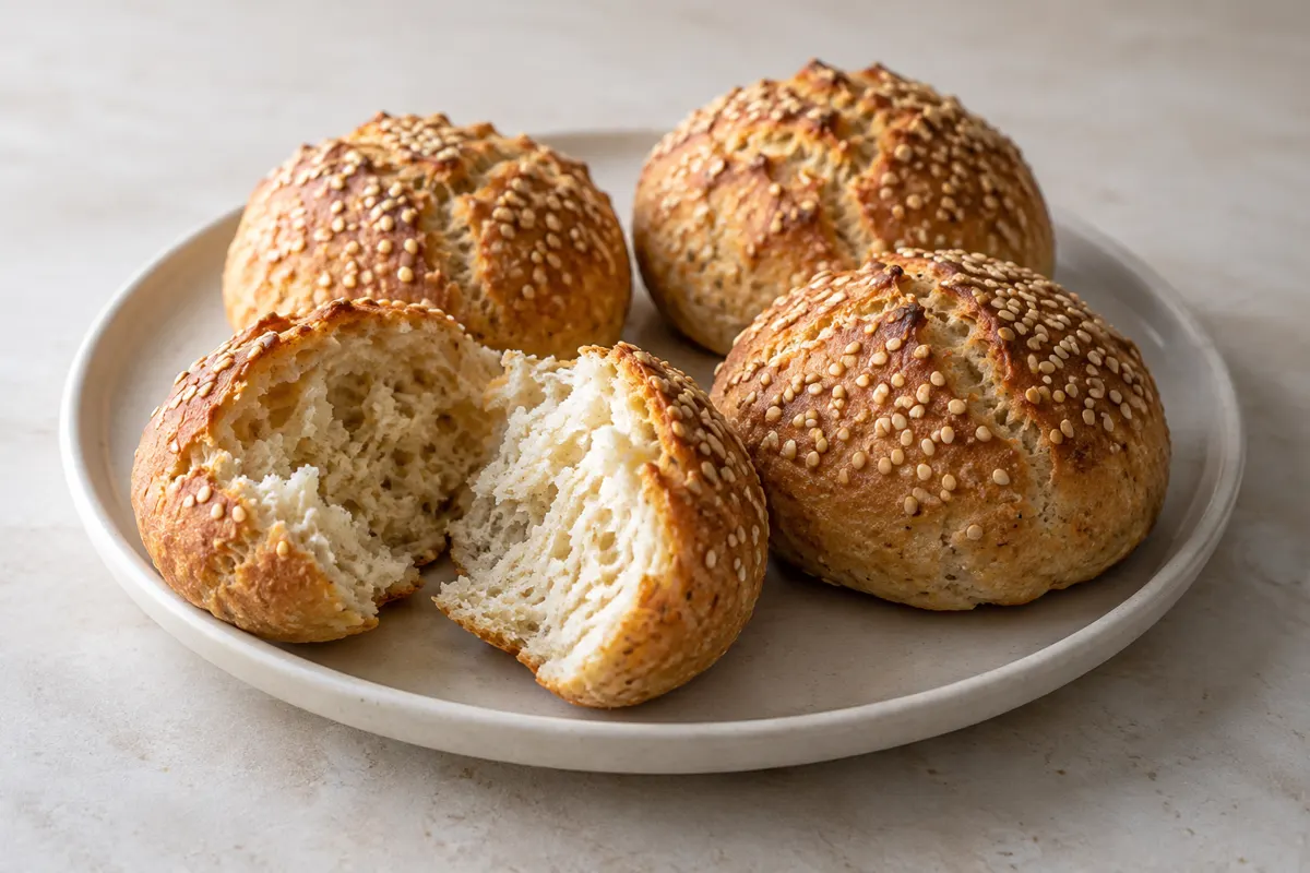 Broodjes met amandelmeel