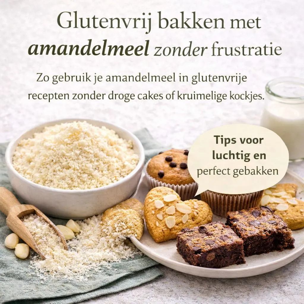 Glutenvrij bakken met amandelmeel: zo lukt het