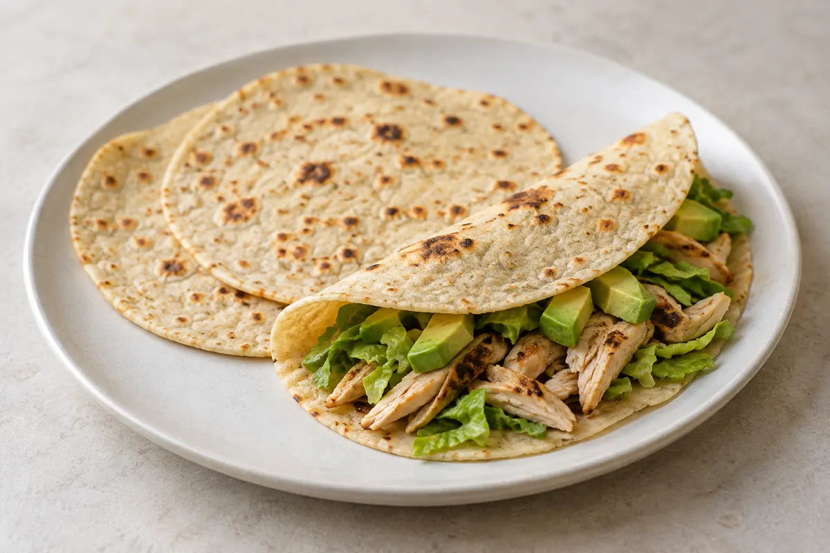 Tortilla wraps met amandelmeel